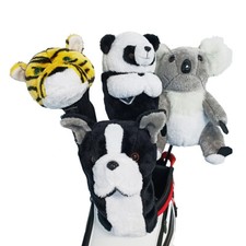 Teen Cute Cartoon Stuffed Animals Golf Club Head Covers Driver Head Covers