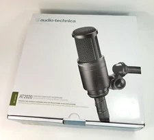 Audio Technica AT2020 Studio Recording Microphone-Cardioid Condenser Mic