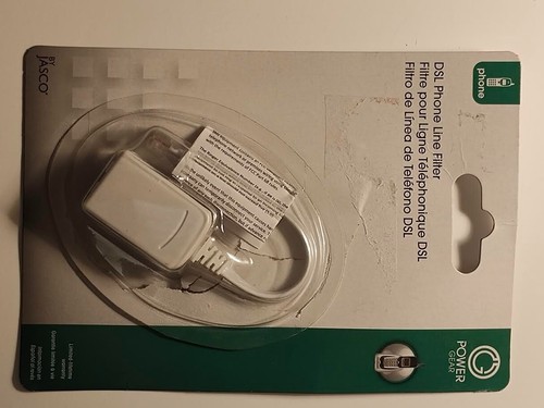 Jasco DSL Phone Line Filter (White) - 第 1/3 張圖片
