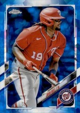 2021 Topps Chrome Sapphire Washington Nationals - Josh Bell #US50