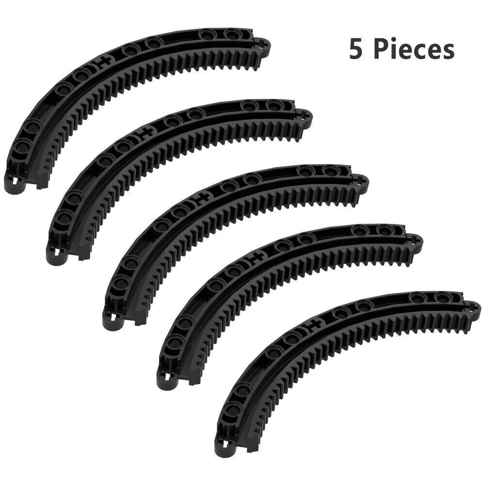 Part #24121 Technic Gear Rack 1/4 Circle 11 x 11, 35 Teeth 1