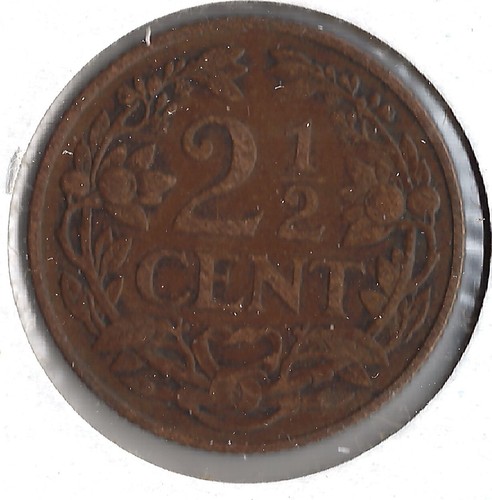 Moneda Países Bajos 2 1/2 Céntimos 1916 KM150 - Imagen 2 de 3