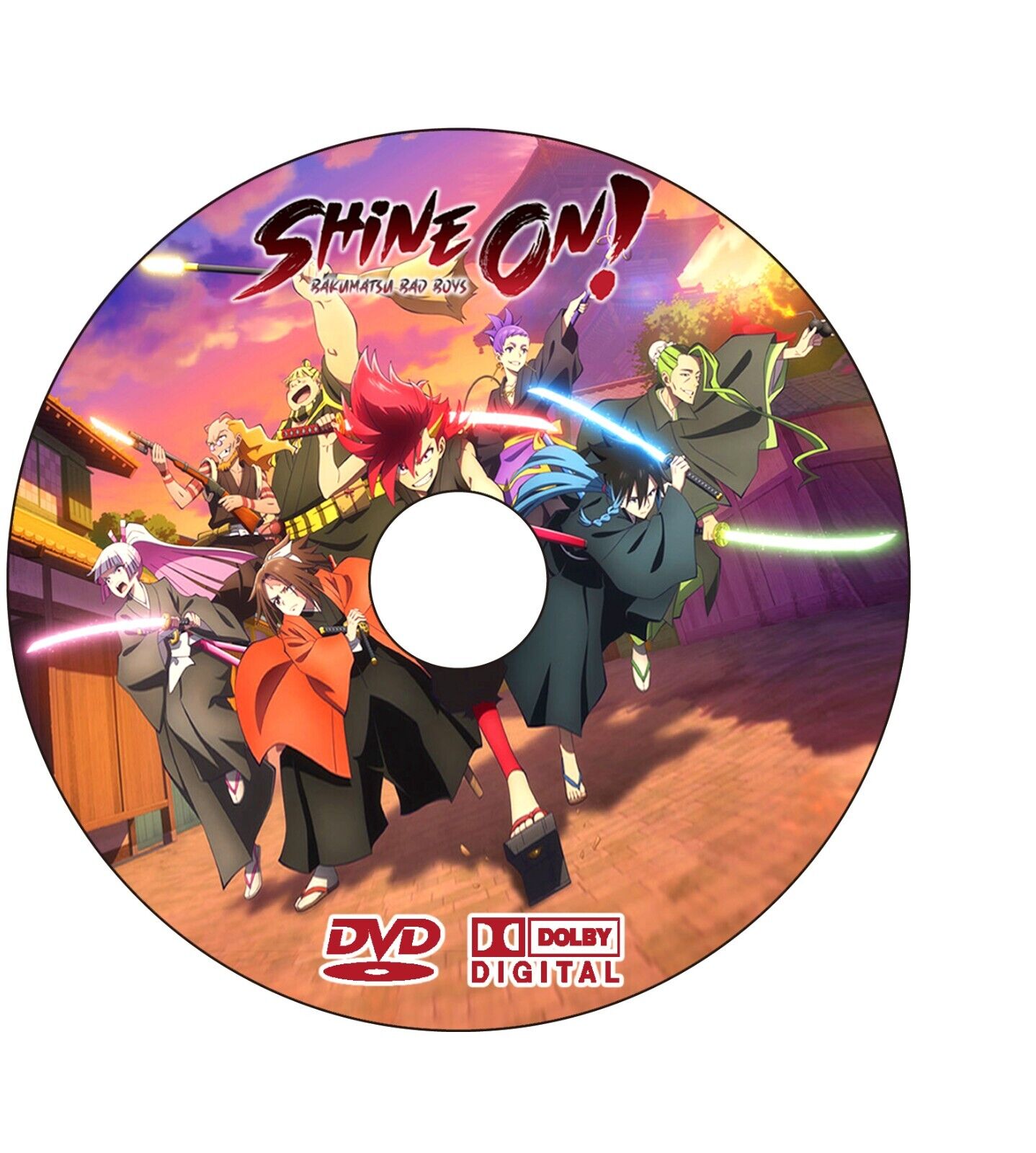 USED) Badge - Bucchigire! (Shine On! Bakumatsu Bad Boys!) / Akira