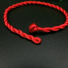 Red String Good Luck Fortune Bracelet Kabbalah Evil Eye Protection Jewelry 