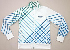 Nike Golf Women's Full Zip Jacket Sz SMALL Wyndham Championship White Blue Green
