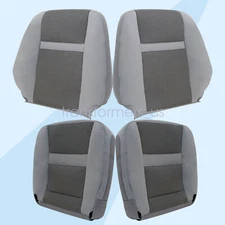 For 2006 2007 2008 2009 2010 Dodge Ram 1500 Front Cloth Bottom & Top Seat Cover