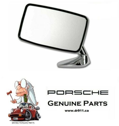 Porsche Genuine 911 Flag Mirror Chrome Left 91173101310 911 Porsche Genuine 911 Flag Mirror Chrome Left 91173101310 911