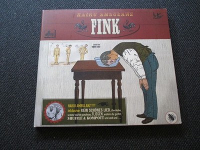 Top CD  ALBUM aus Sammlung !  FINK  Haiku Ambulanz   Klappcover
