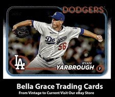 2024 Topps Update Ryan Yarbrough #US68 Los Angeles Dodgers MLB Baseball