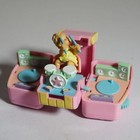 Bluebird Toys 1994 Baby DJ Spielset Vintage Mini-Puppe 90er Jahre Sammlerstück