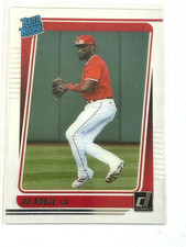 2021 Panini Chronicles Clearly Donruss Jo Adell Rated Rookie Card #11