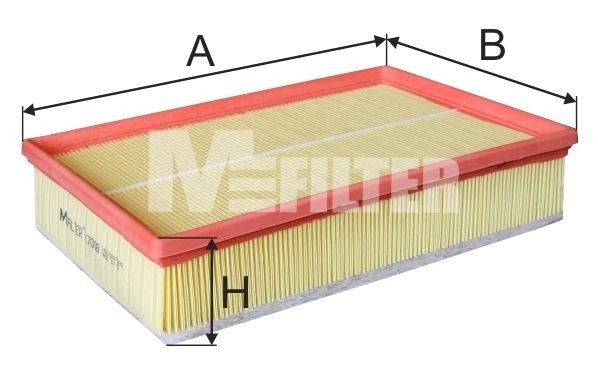 Fits MFILTER K 7008 Air Filter  ⭐UK Stock⭐