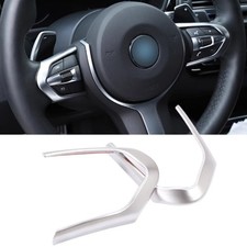 Chrome Steering Wheel Button Frame Trim Cover For Bmw M-sport F20 F30 F80 F82 M3 Chrome Steering Wheel Button Frame Trim Cover For Bmw M-sport F20 F30 F80 F82 M3