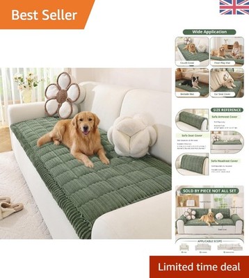 Vielseitiger Couchbezug in L-Form 70x150cm - weicher Cord für ultimativen Komfort