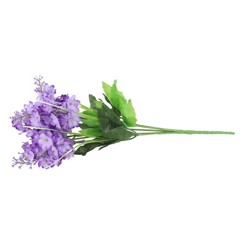33cm Fleur Artificielle 5 Têtes Branche DIY Faux for Fête Bureau Maison Déco - Imagen 12 de 54