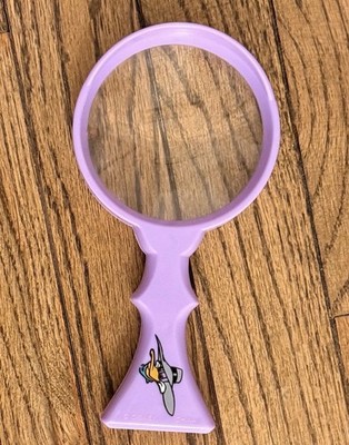 Disney Darkwing Duck Kids Magnifying Glass Purple Kellogg Promo Vintage