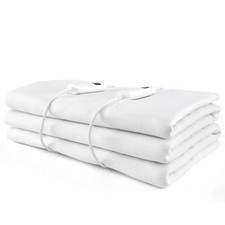 80" x 78" Heated Mattress Pad King Size Machine Washable Electric Bed Warmer