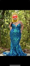 Jovani 44340 Mermaid prom Dress Strapless