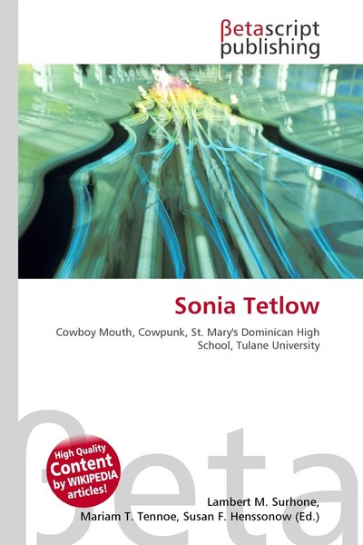 Lambert M. Surhone (U. A.) | Sonia Tetlow | Taschenbuch | Englisch (2026)-image