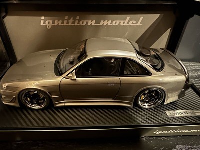 1/18 Ig3088 Vertex S14 Silvia Gun Metallic Ignition Model