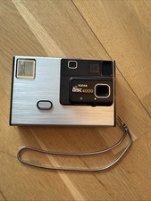 KODAK DISC 4000 Sofortbildkamera Schwarz Silber Vintage Film Fotografie