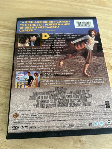 Home Fries (DVD, 1998) Drew Barrymore Catherine O’Hara Shelly Duvall Romance - Picture 3 of 5