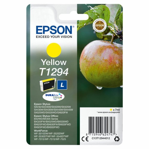 Epson Epson encre jaune jaune jaune T1294 (C13T12944012) - Photo 2/2