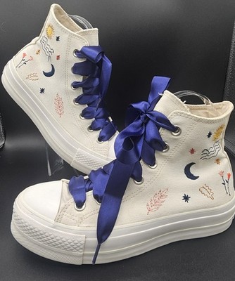 Womens Converse All Star High Top Platform Its Okay To Wonder #4751