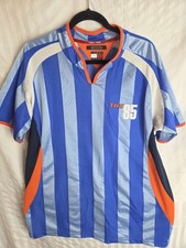 90' Tommy Hilfiger Shirt Size XL Blue Short Sleeve Men's Vintage