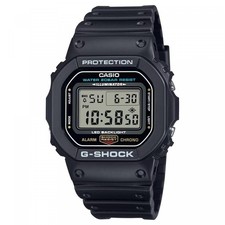 Casio G-SHOCK DW-5600UE-1 Classic Square 5600 Series Digital Black Mens Watch