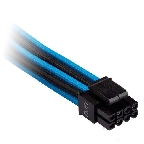 Corsair Premium Pro Sleeved Kabel-Set (Gen 4) - blau/schwarz - Bild 4 von 6