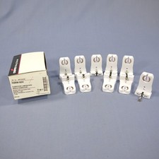 10 Cooper Fluorescent Lamp Holder Light Sockets T8 T12 Medium Bi-Pin 2509W