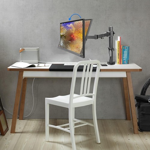 Single Monitor Arm, Monitor Arm Desk Mount for 13-32 inch LCD LED Screens MD9421 - Afbeelding 7 van 11