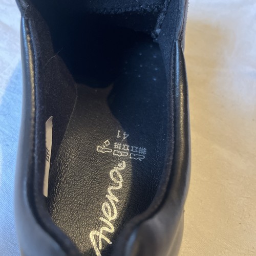 Avena Halbschuh Damen Slipper feste Schuhe Gr. EU 41 Klettverschluß schwarz NEU - Bild 9 von 10
