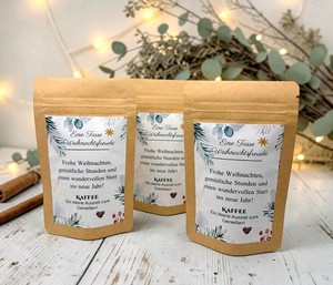 Kaffee Weihnachtsgeschenk | Wichtelgeschenk | Kleine Aufmerksamkeit Weihnachten