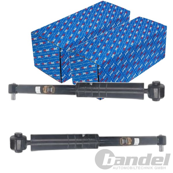 2X Japko Gasdruck StoßDÄMpfer Hinten Passend FÜR Renault Laguna Links+Rechts |-image