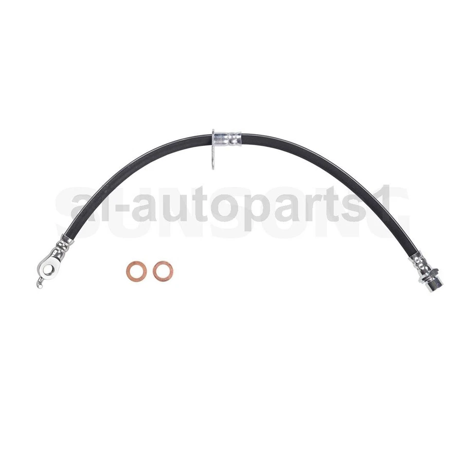 Manguera hidráulica de freno trasero delantero 4 piezas para Toyota Highlander 2014 2015 2016 Foto 3 de 4