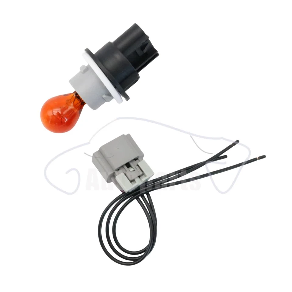 Turn Signal Light Socket＆Bulb＆/Plug For Dodge 2008-2010 Dakota Challenger - Image 2 of 4