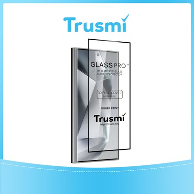 TRUSMI Samsung S22/S23 Tempered Glass Pack of 10 (Functioning Fingerprint)