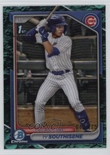 2024 Bowman Draft Chrome Aqua Lunar Refractor 45/125 Ty Southisene #BDC-45 1k9t