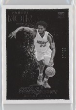 2015-16 Panini Noir Black and White Rookies 97/99 Justise Winslow #77 0nn9