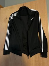Women  s black Adidas tracksuit - excellent condition