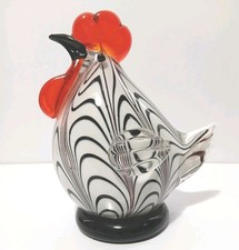 Vintage Blown Glass Cockeral Rooster