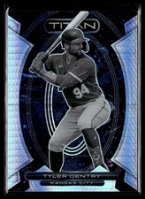 2023 Panini Chronicles Titan Hyper Prizm Tyler Gentry /75 Kansas City Royals #18
