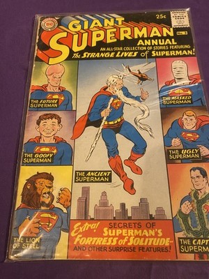 Superman Annual #3 (DC Comics Summer 1961) ''Giant Superman Annual''