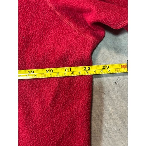 VTG 90s Mens Patagonia Capilene Red Fleece Pullover Henley Shirt Sz L USA - Picture 5 of 7