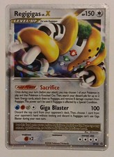 Regigigas Lv. X DP 30 Diamond & Pearl Black Star Holo Pokemon TCG on eBay