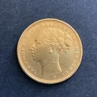 1885 Victoria Gold Sovereign — photo from another recent sale