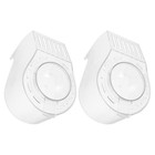  2 Pcs Popcorn Machine Parts Acrylic Lid Heat-resistant Accessory