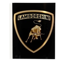 Lamborghini Emblem Vintage 1960-80s Metal Sign Lamborghini Emblem Vintage 1960-80s Metal Sign